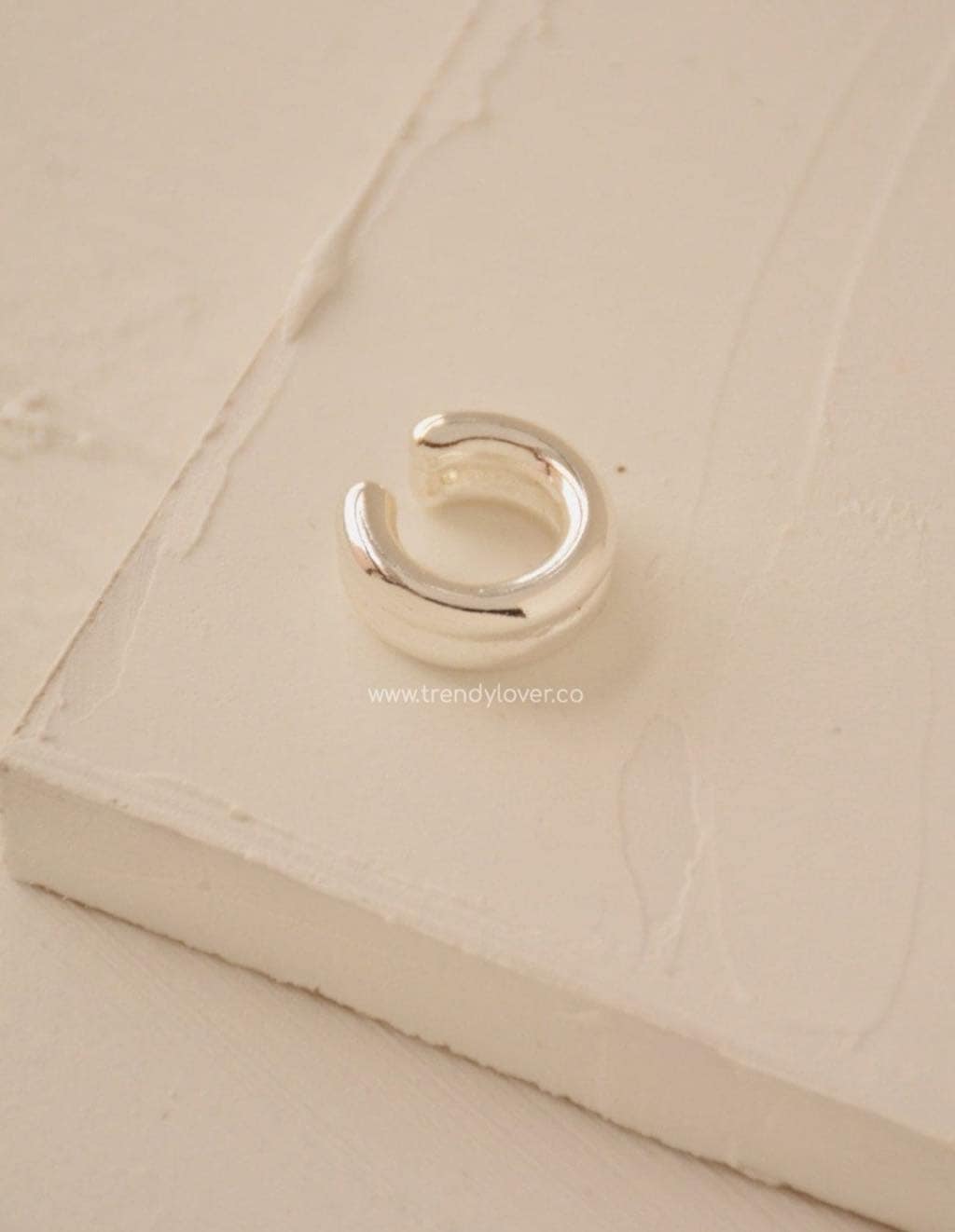 EAR CUFF MALLAWI - ARGENT