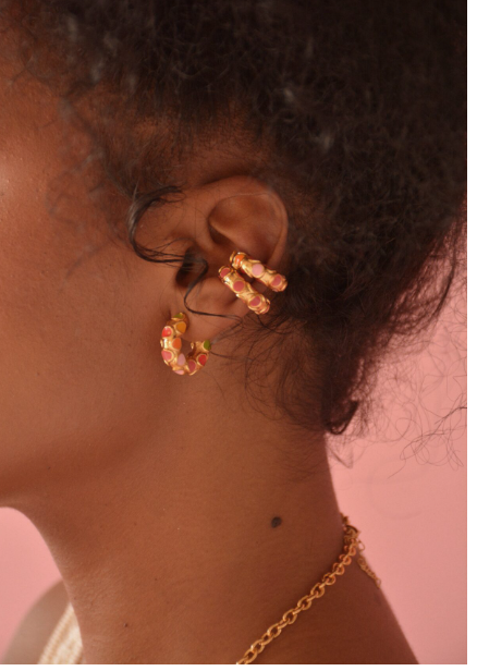 BOUCLE DORMEUSE SAMIRA - ARGENT