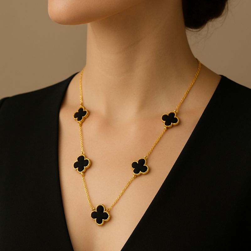 ENSEMBLE QUÉBEC COLLIER + BRACELET + BOUCLES