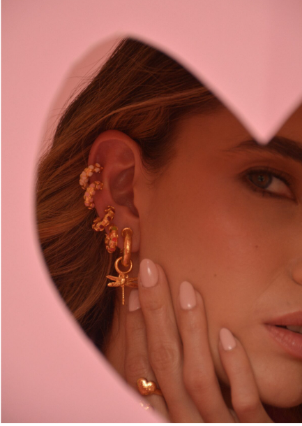 BOUCLES DORMEUSE SAMIRA - OR