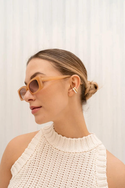 ENSEMBLE 1 earcuff doré + 1 earcuff argenté