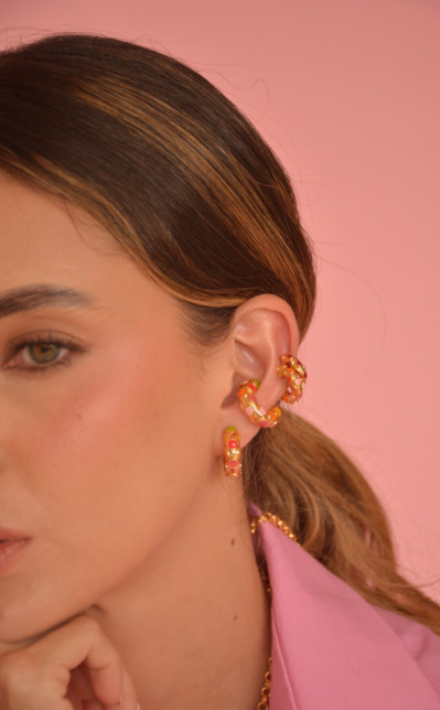 BOUCLES DORMEUSE SAMIRA - OR