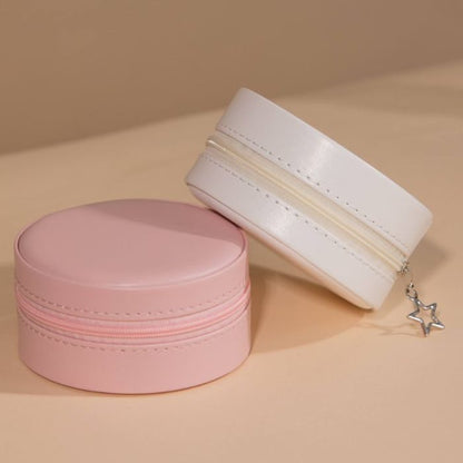 BOÎTE À BIJOUX RONDE - CRÈME