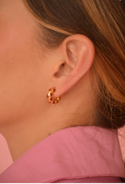 BOUCLES DORMEUSE SAMIRA - OR