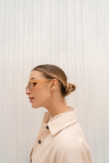 ENSEMBLE 1 earcuff doré + 1 earcuff argenté