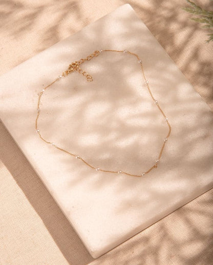 COLLIER PERLE À PERLE