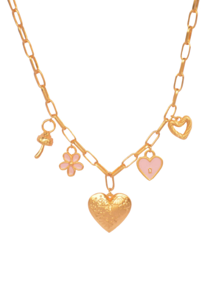 COLLIER CANELLE - OR