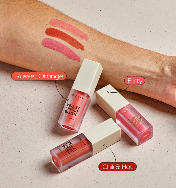 BLUSHS LIQUIDES COLLECTION VELOURS