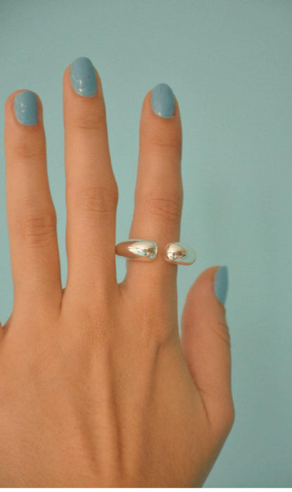 BAGUE COSMIQUE - ARGENT